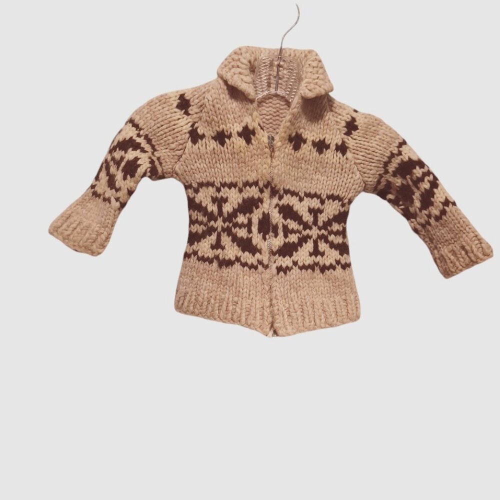 Child's Cowichan / Siwash  Hand Knit Sweater (4622